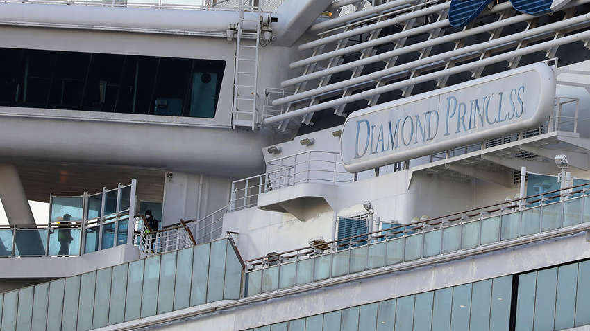 Украинка с лайнера Diamond Princess вылечилась от коронавируса
