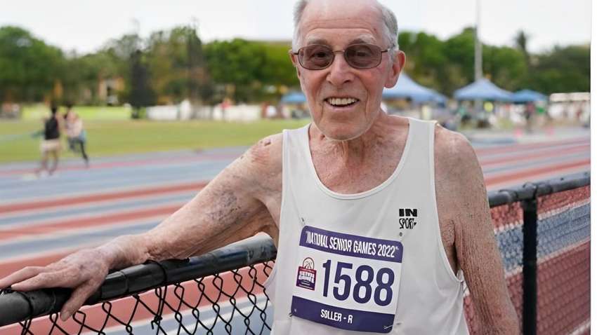 96-річний марафонець назвав три причини свого довголіття
