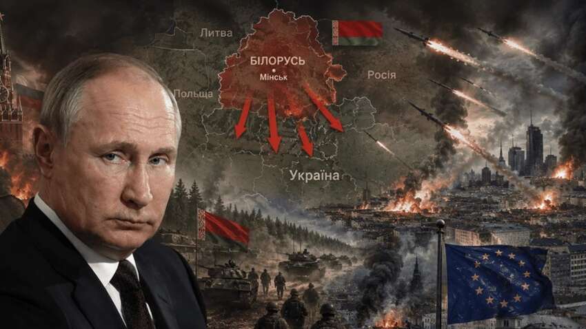 Путин пойдет на все: эксперт напугал планами ударов по ЕС и белорусский фронт Путин пойдет на все: эксперт напугал планами ударов по ЕС и белорусский фронт