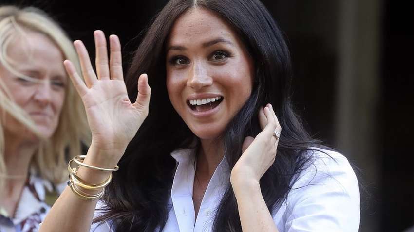 Меган Маркл вперше з'явилася на публіці після народження доньки Лілібет Меган Маркл вперше з'явилася на публіці після народження доньки Лілібет