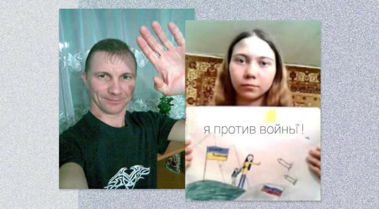 У Мінську заарештували батька дівчинки, яка намалювала антивоєнний малюнок