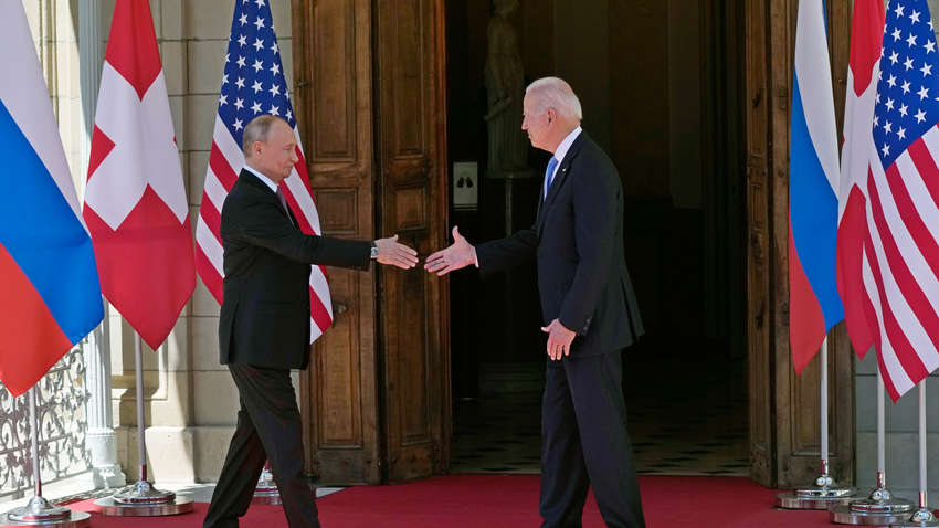 Байден ждет, что Путин сдержит свое обещания, данное на саммите в Женеве