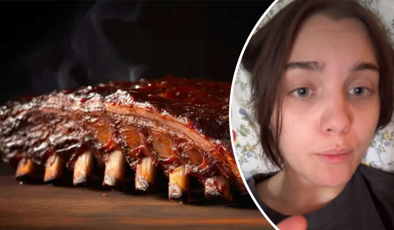 Женщина съела собственное ребро после операции (ВИДЕО)