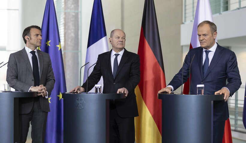 Итоги переговоров Франции, Германии и Польши: что могло остаться без огласки