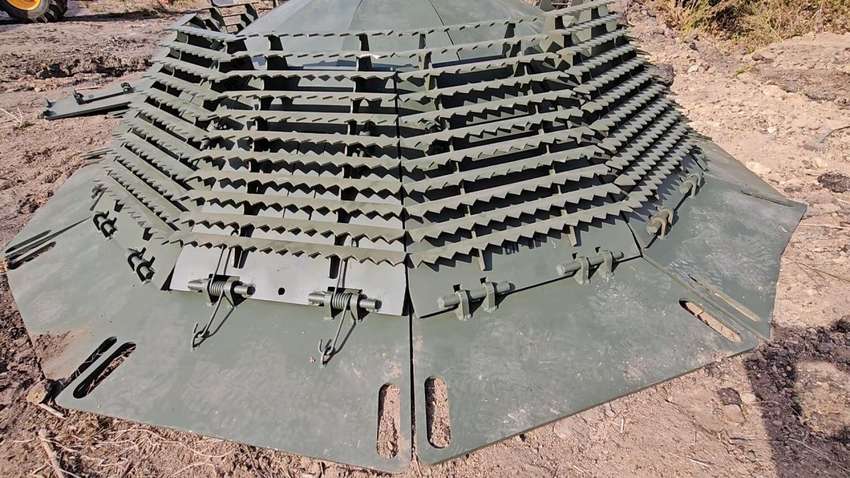 На одному з напрямків з’явилися новітні укриття типу «Парасолька»