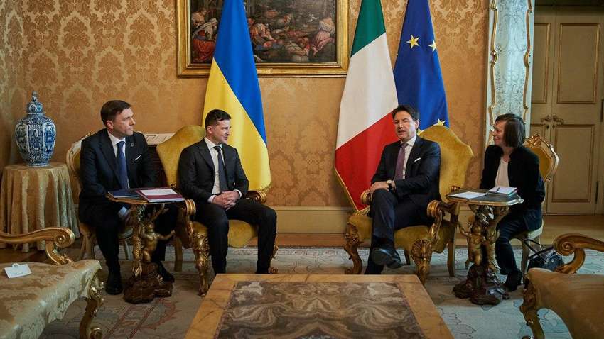 «Л/ДНР» і Марків: Зеленський зустрівся з прем'єром Італії