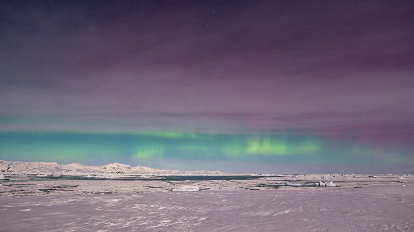 Украинские полярники заметили редкое явление, которого не видели уже десятилетие