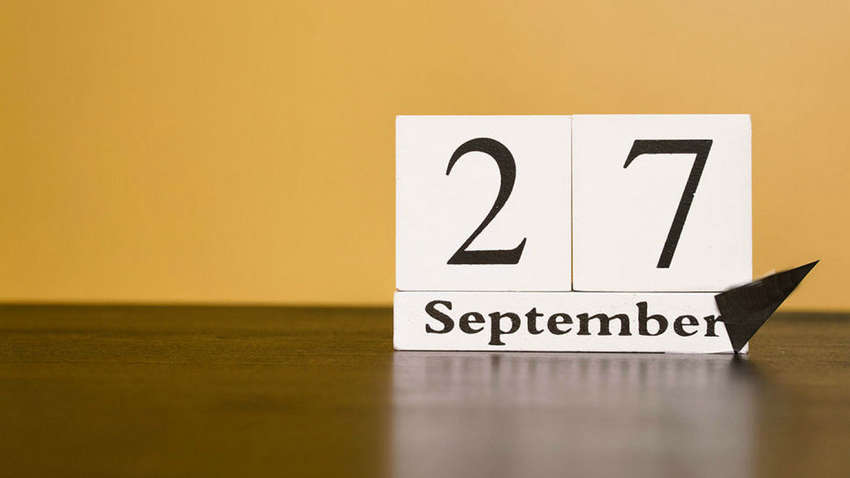 Яким буде 27 вересня: ТОП подій сьогоднішнього дня