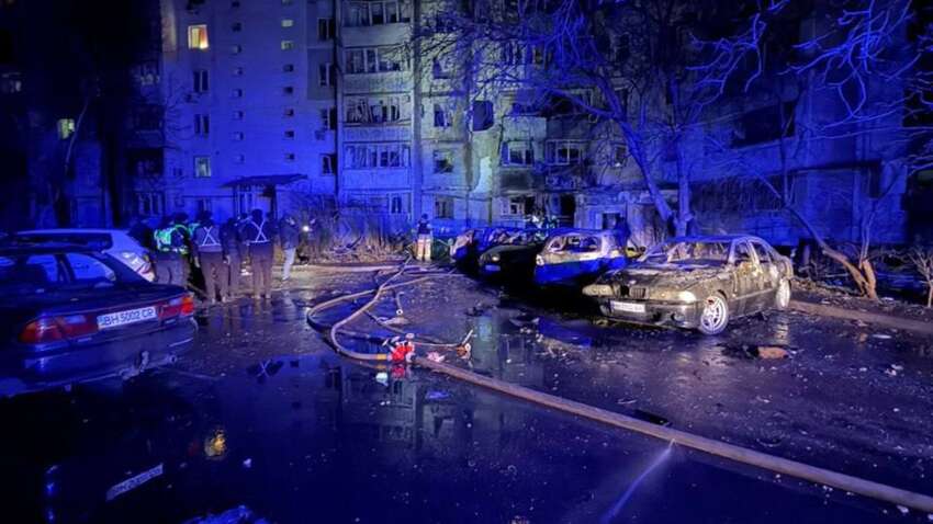 Одесса в огне: часть города без света и тепла, есть попадания в многоэтажки Одесса в огне: часть города без света и тепла, есть попадания в многоэтажки