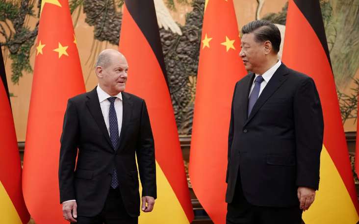 "Справедливий мир в Україні": Шольц розповів, про що говоритиме з Сі Цзіньпіном