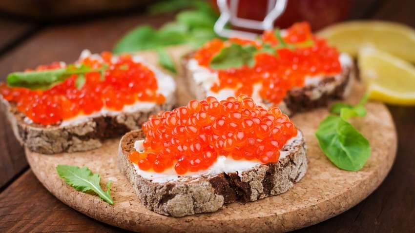 Красная икра способствует похудению Красная икра способствует похудению