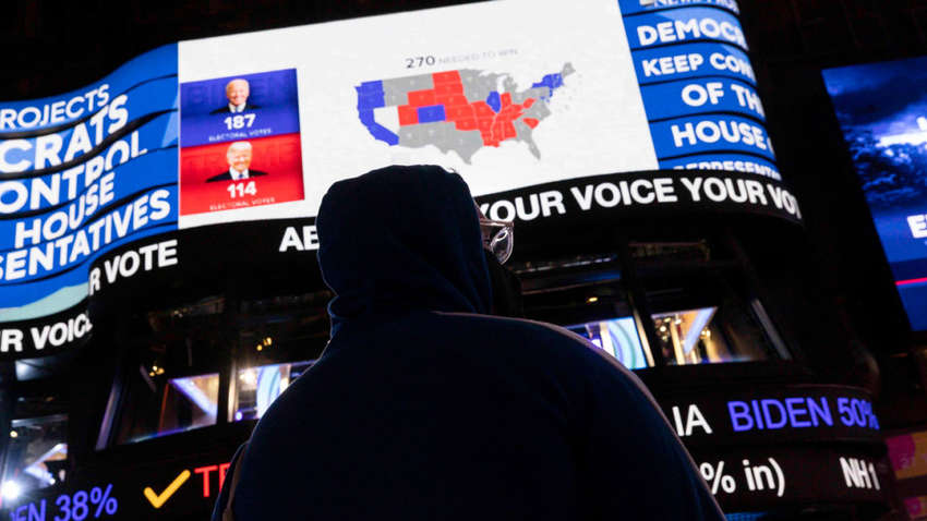 Вибори в США: один з кандидатів в 17 голосах від перемоги