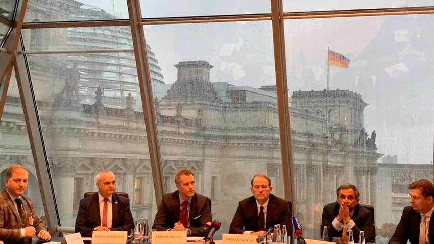 Депутат Бундестага: "Инициатива Медведчука о создании межпарламентского диалога – это важный шаг на пути урегулирования конфликта на Донбассе"