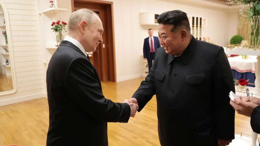 Путин приехал к Ким Чен Ыну с подарками: чем обменялись диктаторы