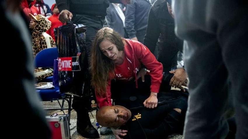 Бывшего тренера Усика и Кличко избили во время церемонии взвешивания