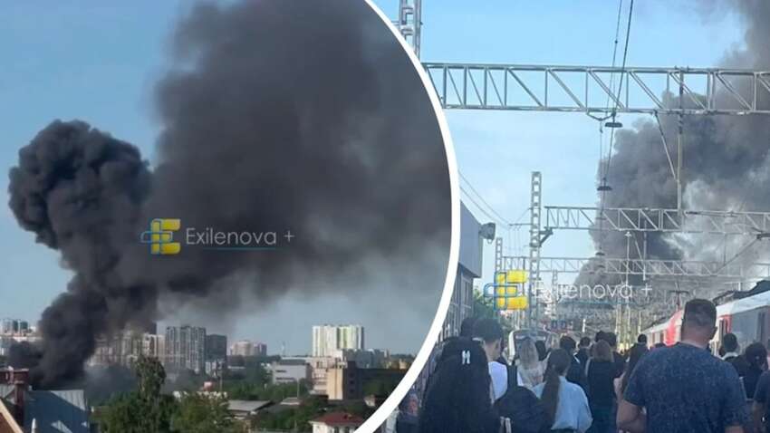 Родной город Путина содрогнулся от сверхмощных взрывов: пожар охватил стратегический состав армии РФ Родной город Путина содрогнулся от сверхмощных взрывов: пожар охватил стратегический состав армии РФ