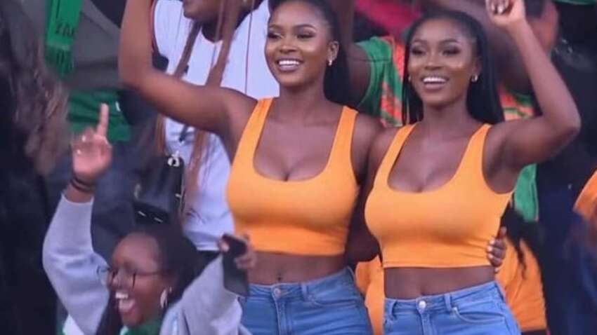 Потрясающее фото футбольных фанаток на Кубке Африки попало в курьез