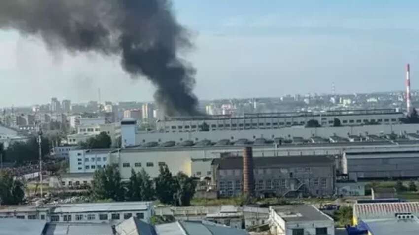 Мощный прилет «Фламинго» по военному заводу в РФ: детали Мощный прилет «Фламинго» по военному заводу в РФ: детали