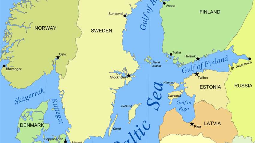 У Балтійському морі пошкоджено важливий об'єкт У Балтійському морі пошкоджено важливий об'єкт