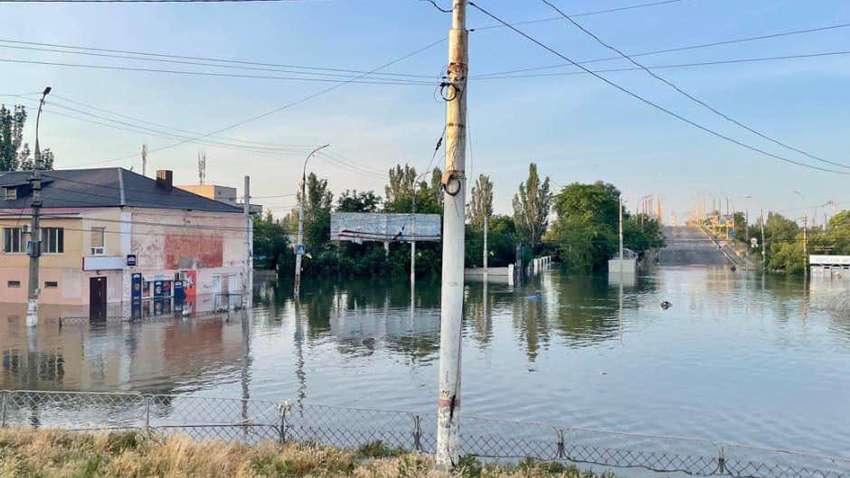 В британской разведке предупредили о еще большем затоплении юга Украины