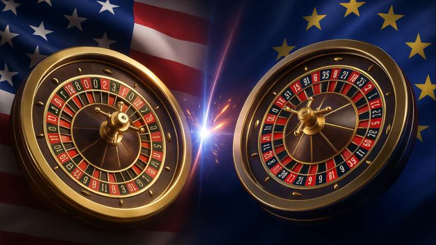 Американская и европейская рулетка: в чем разница и где шансы на выигрыш выше