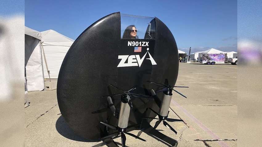 В США создали прототип одноместной летающей тарелки: