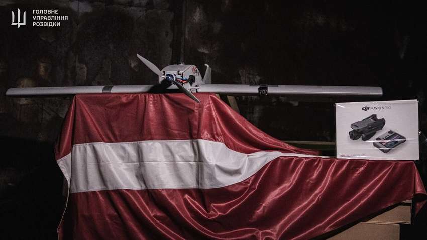 Дрони різних типів з Латвії вже в Україні: що відомо