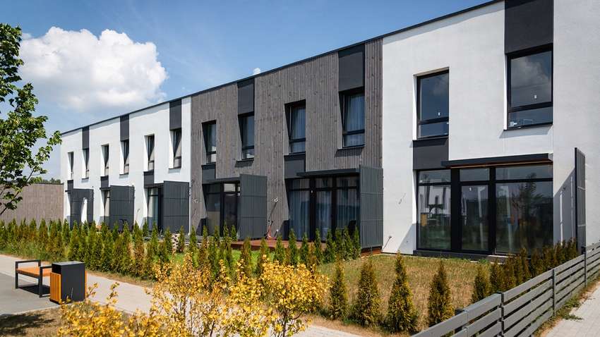 В Копенгагене построилии энергоэффективные дома из отходных материалов 