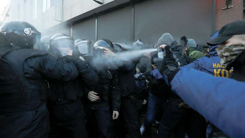 Зіткнення під Радою: Шкіряк озвучив дані по потерпілих силовиках