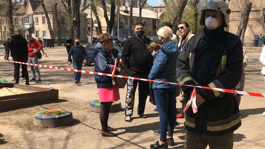 У Запоріжжі обвалилася багатоповерхівка: евакуювалися більше 50 осіб