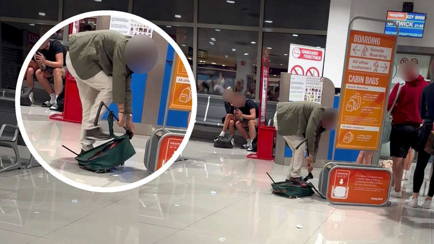 Турист мав валізу більшу ніж рекомендовано для польоту: те, що він зробив здивувало Турист мав валізу більшу ніж рекомендовано для польоту: те, що він зробив здивувало