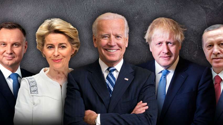 Украинцы назвали лидеров мира, которые больше всего помогли в войне против России Украинцы назвали лидеров мира, которые больше всего помогли в войне против России