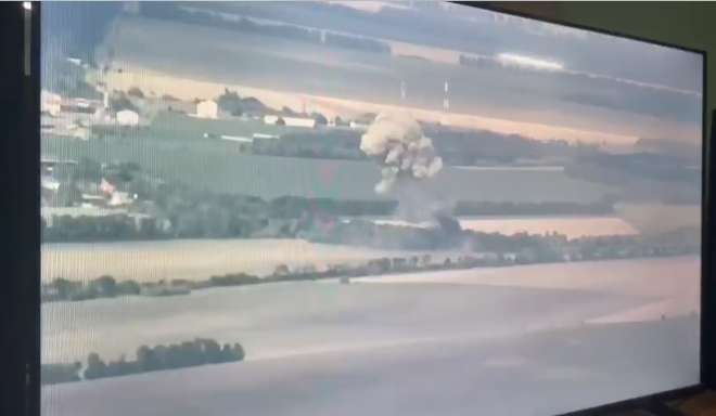 На Харьковщине украинские военные разгромили технику оккупантов (ВИДЕО)