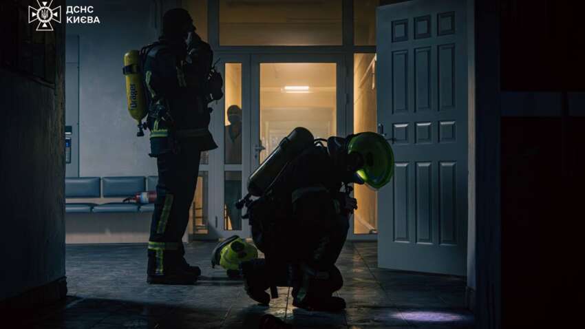 Реанимационное отделение в огне: в Киеве произошел пожар