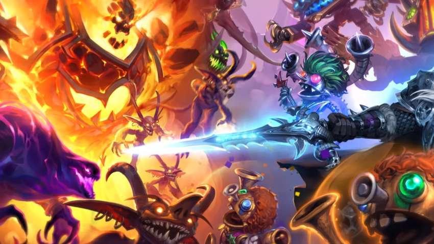 В игре Hearthstone стартовал режим «Поля сражений»