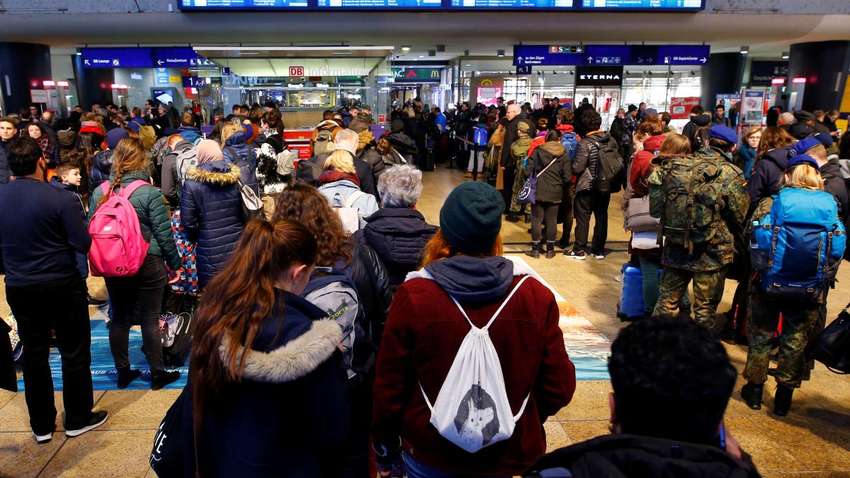 Українці через шторм  не можуть вилетіти з Німеччини та Нідерландів