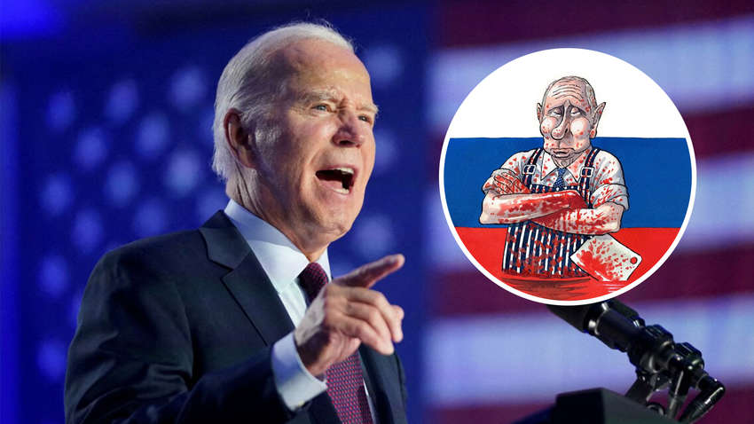 Байден оскорбительно высказался о Путине Байден оскорбительно высказался о Путине