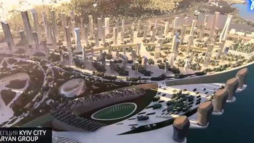 Хмарочоси у Дніпра замість сірої промзони: київський девелопер Мхітарян представив концепцію нового району