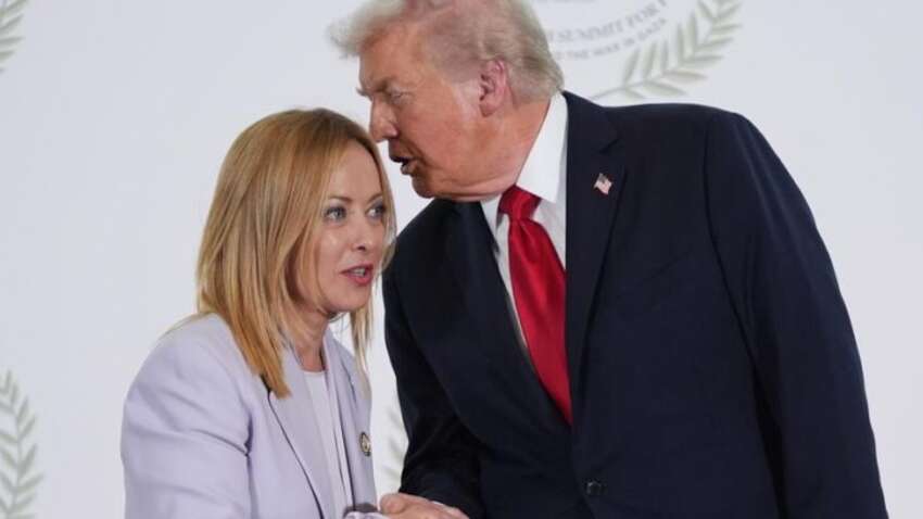 Новый скандал Трампа и Мелони: «Она умоляла о фото»