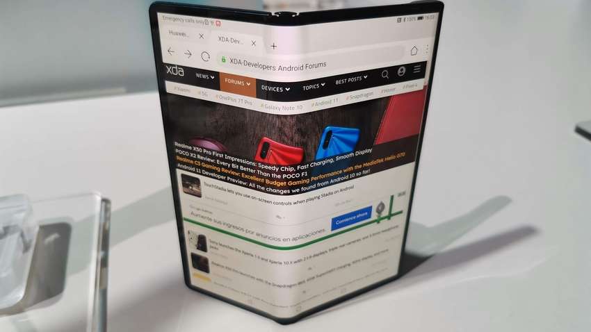 В Барселоне представили улучшеный складной смартфон