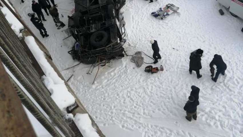 Разбитый автобус и 15 трупов: в России произошло крупное ДТП 