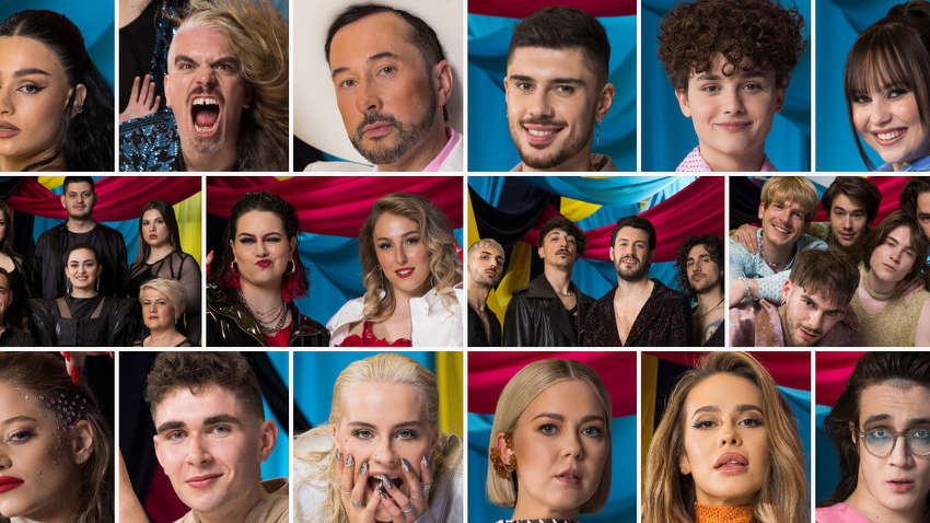 Участники второго полуфинала Евровидения-2023: порядок выступлений Участники второго полуфинала Евровидения-2023: порядок выступлений