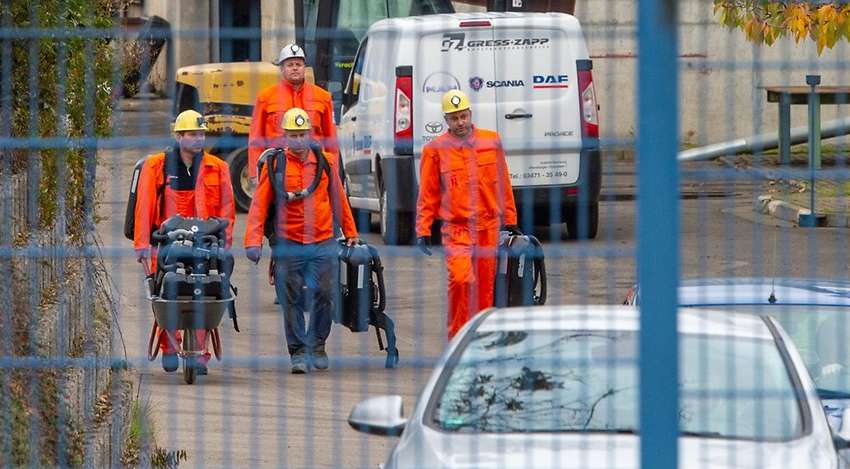 Подробности завала 36 немецких шахтеров: взрыв произошел из-за водорода