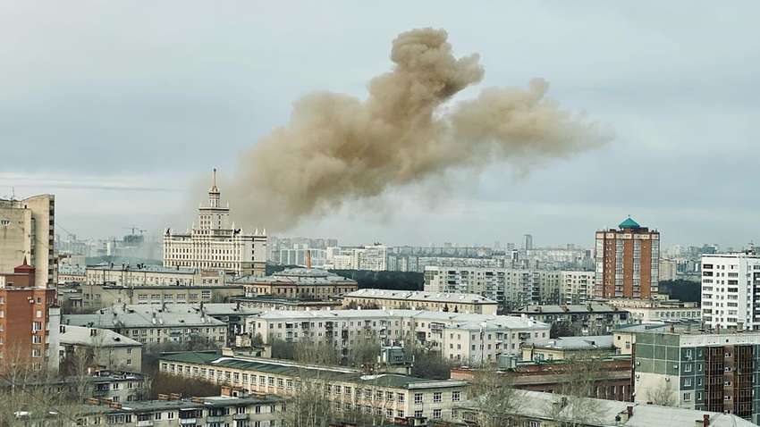 В центре Челябинска прогремел мощный взрыв (ВИДЕО)