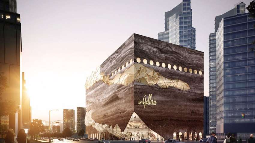 У Південній Кореї завершилося будівництво унікального футуристичного універмагу