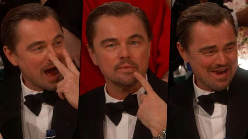 Неожиданное поведение Ди Каприо сделало его мемом: что именно он сказал на "Золотом глобусе" (ВИДЕО)