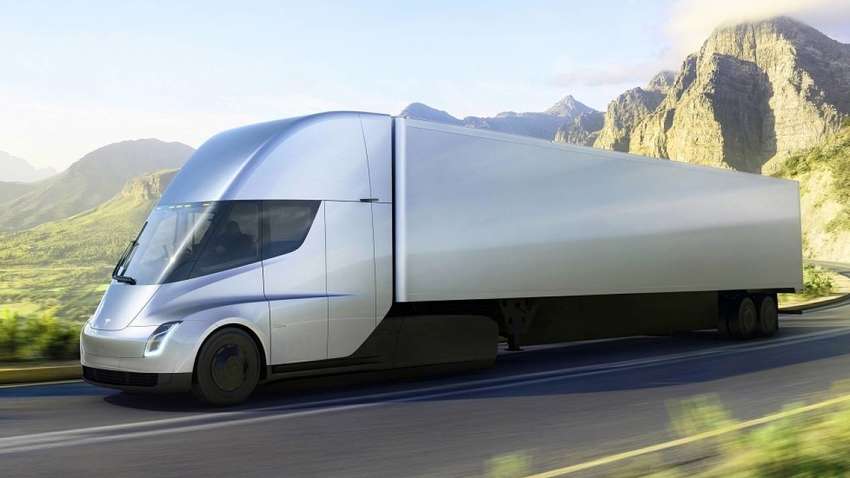 Электрогрузовики Tesla Semi прошли испытания на зимнем полигоне