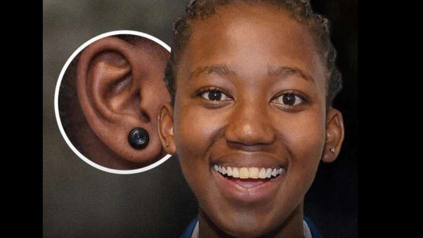 Натиснула — і поліція вже знає: школярка з ПАР створила “тривожну сережку”, яка може врятувати життя