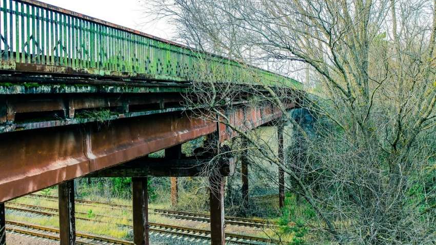 Нещодавно збудований міст через Прип'ять раптово зник