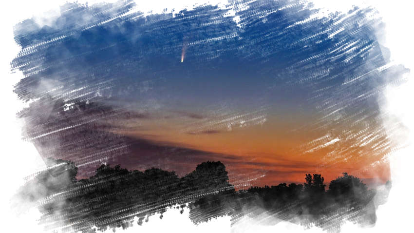 Комета Neowise стремительно приближается к Земле